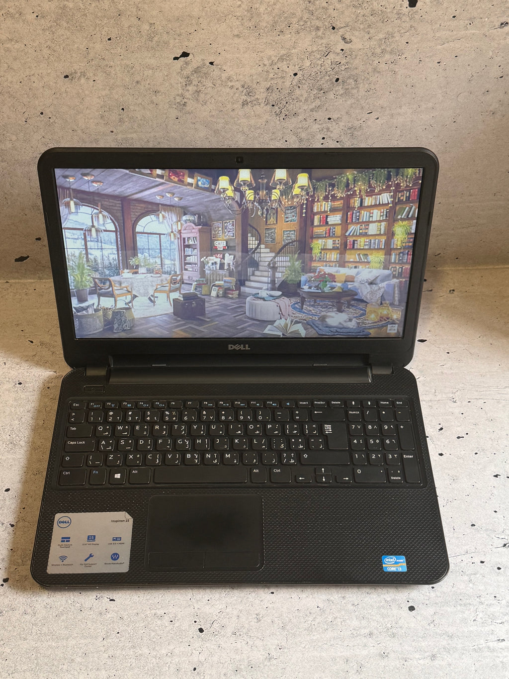 DELL/15.6 SLIM LED/INTEL I3-3217U/8GB/SSD 256GB/Baterija 2-3h