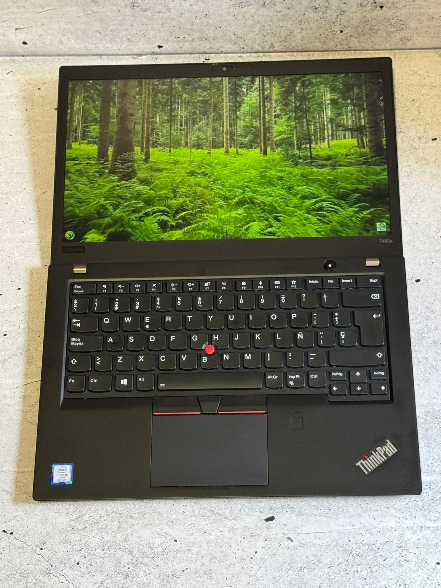 Lenovo thinkpad T480S/14 IPS Touch/i5-8350/16GB/KAO NOV