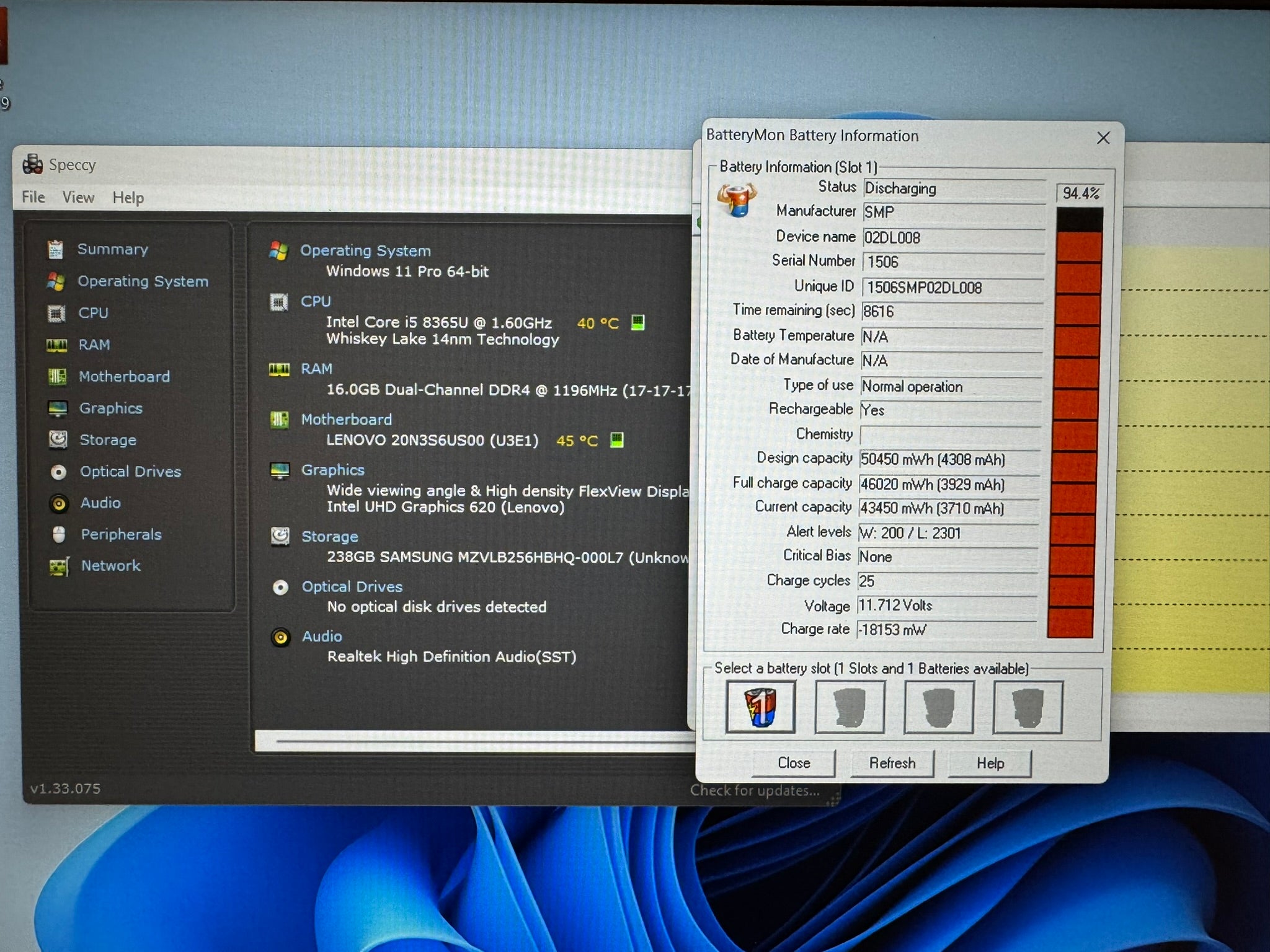 Lenovo thinkpad T490/14 IPS FHD/i5-8365/16GB DDR4