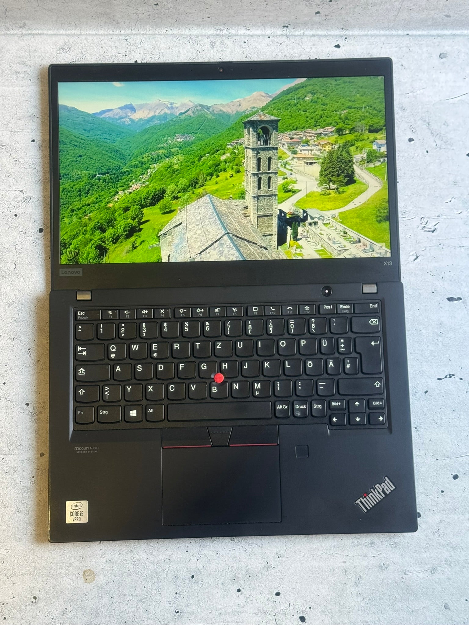 Lenovo thinkpad X13/13.3 Touch IPS/I5-10310U/16GB/SSD 256GB